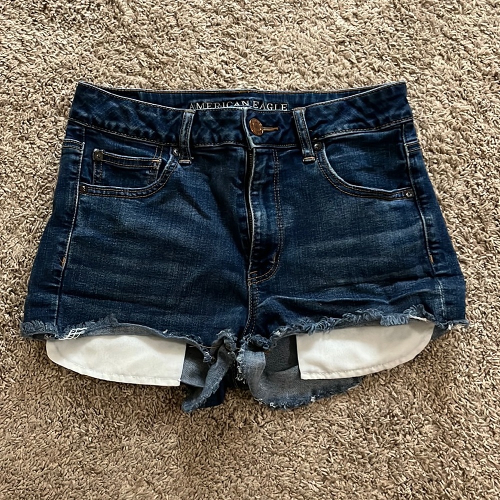 American Eagle High Rise Shortie Super Stretch